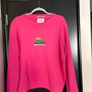 Scotch & Soda Vibrant Pink Crew Neck